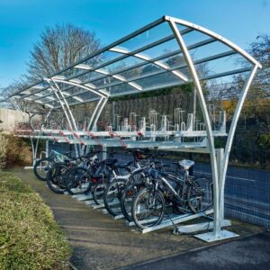 20 Space Chelsea Two Tier Cycle Shelter