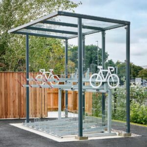 Lincoln Two Tier Cycle Shelter