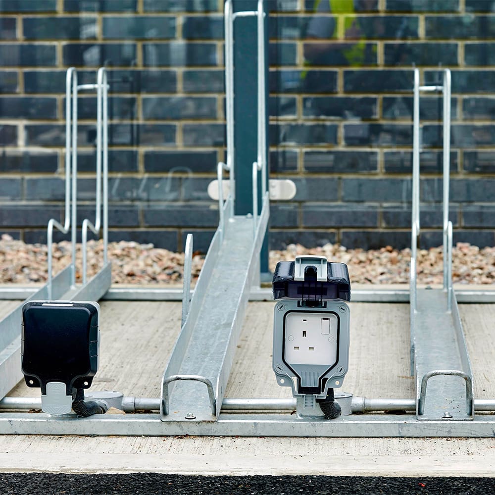Two Tier E-Bike Racks